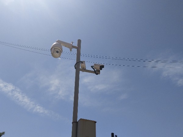 道路視頻監(jiān)控下的這一幕，讓人笑著笑著就哭了